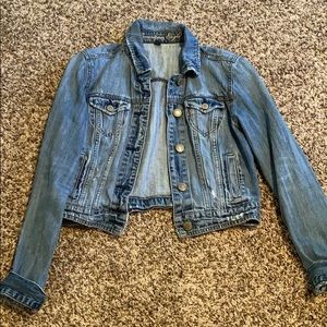 American Eagle Cropped Jean Jacket